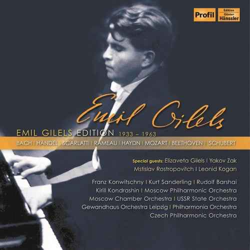Beethoven / Bach, C.P.E. / Bach, J.S.: Emil Gilels Edition  ( CD )