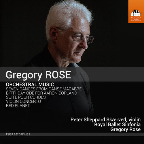 Skaerved  Royal Ballet Sinfonia  Rose: Orchestral Music  ( CD )