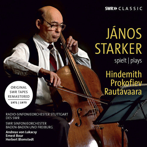 Hindemith / Prokofiev;: Janos Starker Plays Hindemith & Prokofiev  ( CD )