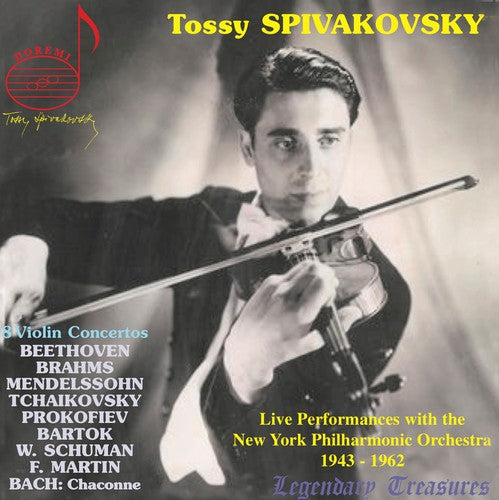 Bach, J.S. / Spivakovsky: 8 Violin Concertos  ( CD )