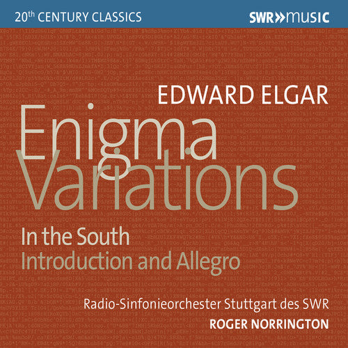 Elgar: Enigma Variations  ( CD )