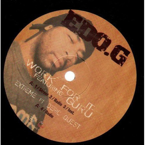 Edo.G: Work For It/Situations - 12-INCH SINGLE