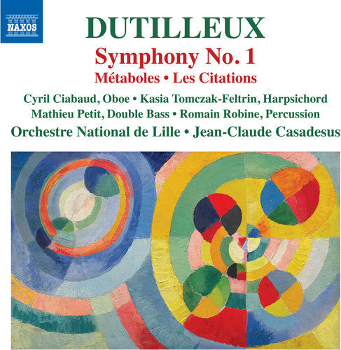 Dutilleux: Symphony 1 / Metaboles / Les Citations  ( CD )