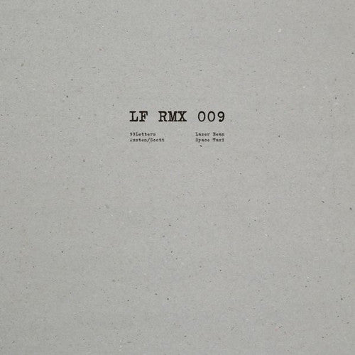99Letters & Austen / Scott: LF RMX 009 - 12-INCH SINGLE