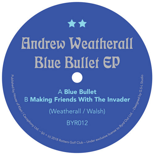 Andrew Weatherall: Blue Bullet - Vinyl