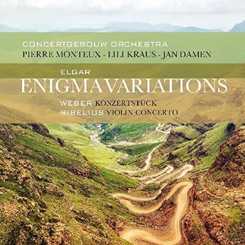 Elgar / Weber / Sibelius: Enigma Variations / Konzertstuck / Violin Concerto  ( CD )