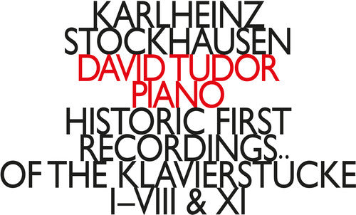 Stockhausen / Tudor: Historic First of the Klavierstucke I-Viii & Xi  ( CD )