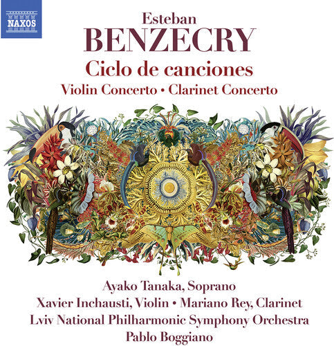 Inchausti  Tanaka  Rey  Lviv Phlharmonic Orchestra  Boggiano: Ciclo de Canciones  ( CD )