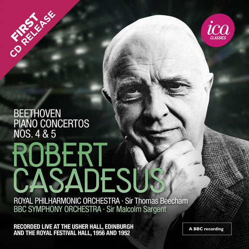 Beethoven / Casadesus: Beethoven Piano Concertos 4 & 5  ( CD )