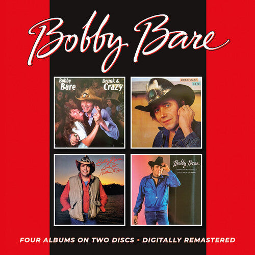 Bobby Bare: Drunk & Crazy / As Is / Ain't Got Nothin' To Lose / Drinkin' From The Bottle, Singin' From The Heart  ( CD )
