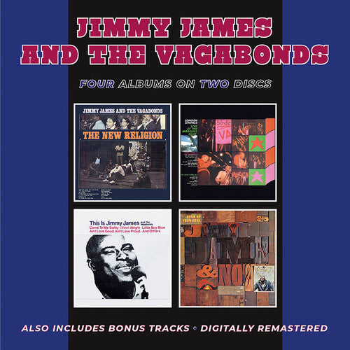 James, Jimmy & the Vagabonds: New Religion / London Swings 'Live At The Marquee Club' / This Is Jimmy James & The Vagabonds / Open Up Your Soul Plus Bonus Tracks  ( CD )