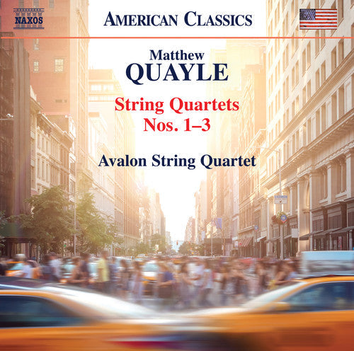 Quayle / Avalon String Quartet: String Quartets 1-3  ( CD )