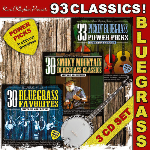 Various Artists: 93 Classics ! Bluegrass - Power Picks (Various Artists)  ( CD )