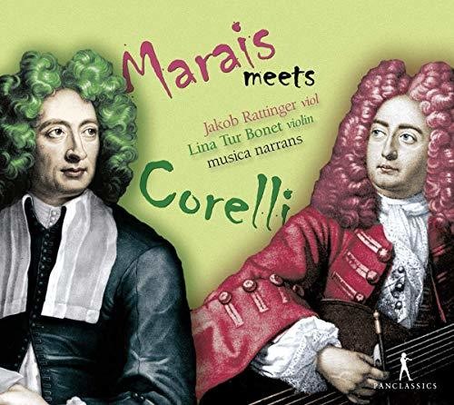 Corelli / Rattinger / Ensemble Musica Narrans: Marais Meets Corelli  ( CD )