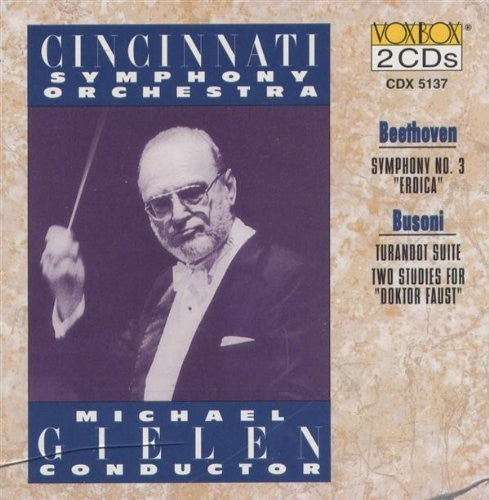 Beethoven / Beethoven / Busoni / Gielen: Sym No 3  ( CD )