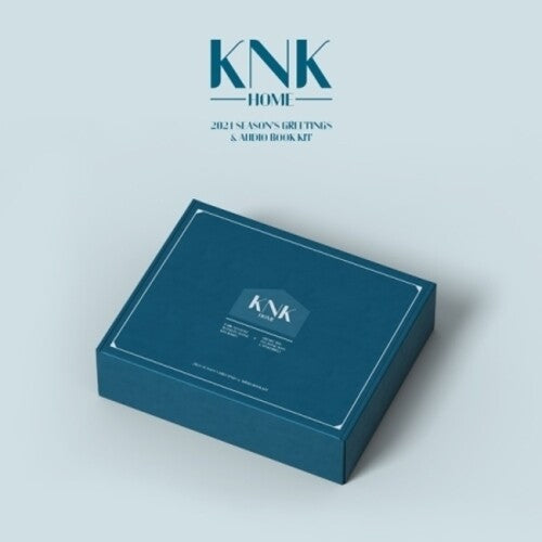 KNK: KNK 2021 Season's Greetings & Audio Book Kit (incl. Desk Calendar,Message Photocard, Postcard, Paper Door Hangers + Metal Badge) - CD