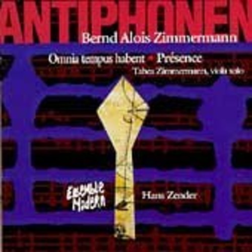 Zimmermann / Zender / Ens Modern: Antiphonen  ( CD )