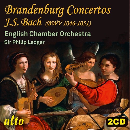 English Chamber Orchestra / Sir Philip Ledger: J.s. Bach: Brandenburg Concertos Bwv 1046-51  ( CD )