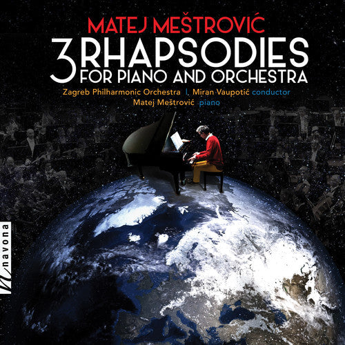 Mestrovic / Zagreb Philharmonic Orchestra: 3 Rhapsodies for Piano & Orchestra  ( CD )