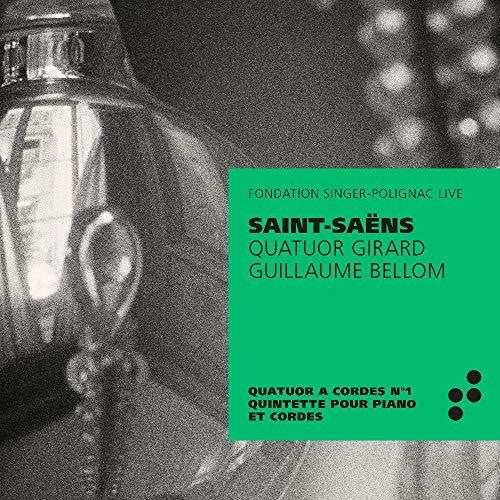 Saint-Saens / Bellom: Quatour a Cordes 1 / Quintette Pour Piano Cordes  ( CD )