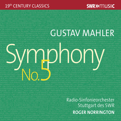 Mahler / Swr Radio Symphony Orchestra: Symphony 5  ( CD )