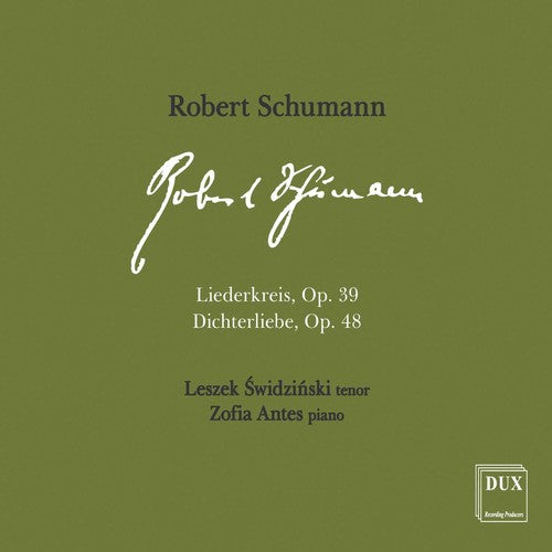 Schumann / Swidzinski / Antes: Liederkreis / Dichterliebe  ( CD )