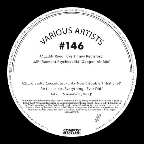 Various Artists: Compost Black Label 146 - 12-INCH SINGLE