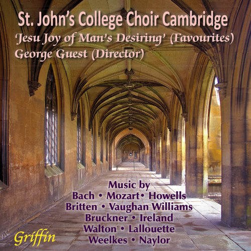 St. John's College Choir Cambridge: Favourite Choral Works from St. John's College Cambridge  ( CD )