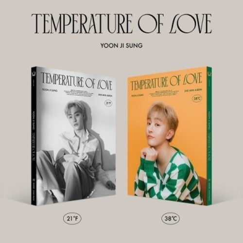 Yoon Ji Sung: Tempertature of Love (Incl. 72pg Photobook, 4Cut Photo, Photocard, Lyric+Coloring Card + Sticker) - CD