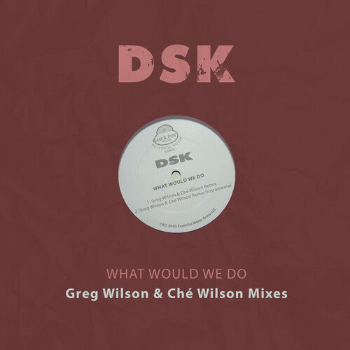 DSK: What Would We Do - Greg Wilson & Che Wilson Mixes  ( CD )