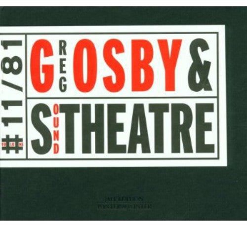 Greg Osby & Sound Theatre: Greg Osby and Sound Theatre - CD