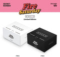 Secret Number: Fire Saturday (Limited Edition) (incl. Photobook, 2 Tazos. 2 Door Signs, Photo Sticker, 2 Photocards + Ball Cap) - CD