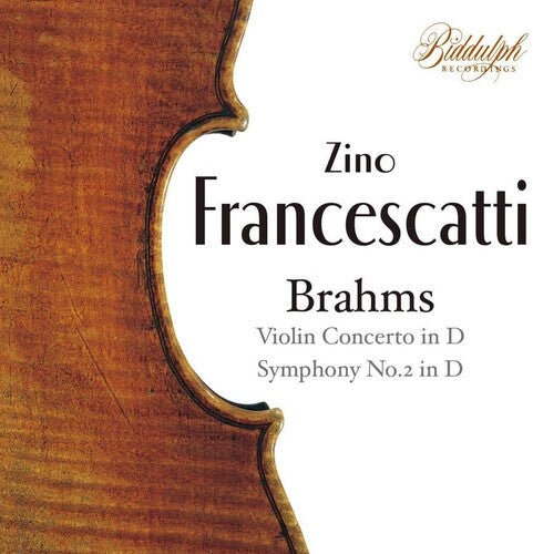 Zino Francescatti: Brahms: Violin Concerto  ( CD )