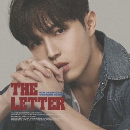 Kim Jae Hwan: The Letter (incl. 72pg Photobook, Photocard, Accordion Postcard, 4-Cut Photo Card, Large Photocard + 2 Lyrics Sticker) - CD