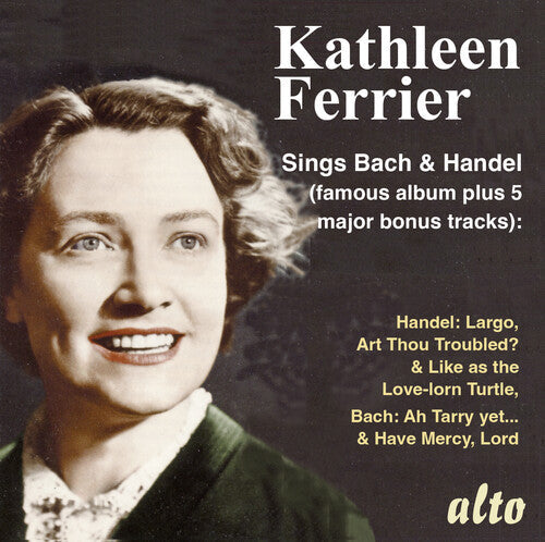 Kathleen Ferrier: Kathleen Ferrier sings JS Bach & Handel  ( CD )