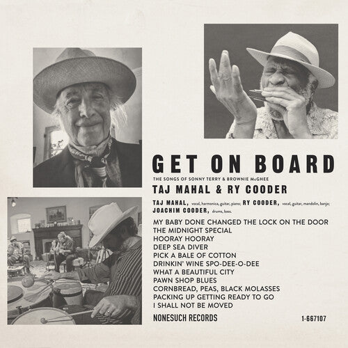 Taj Mahal & Ry Cooder - Get On Board ( VINYL )