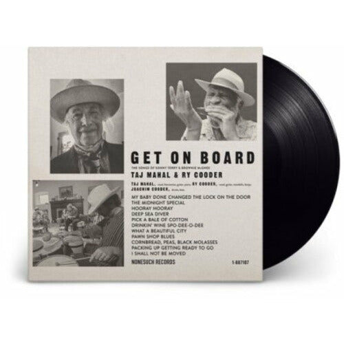 Taj Mahal & Ry Cooder - Get On Board ( VINYL )