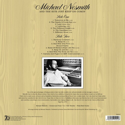 Michael Nesmith - And The Hits Just Keep On Comin' ( VINYL )