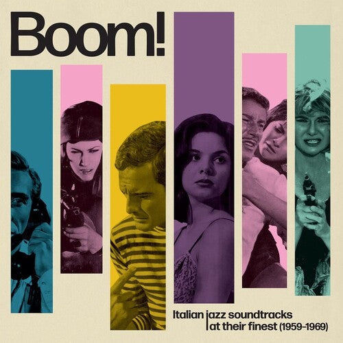 Boom Italian Jazz Soundtracks at Their Finest / Va: Boom! Italian Jazz Soundtracks At Their Finest (1959-1969) (Various Ar tists) - CD