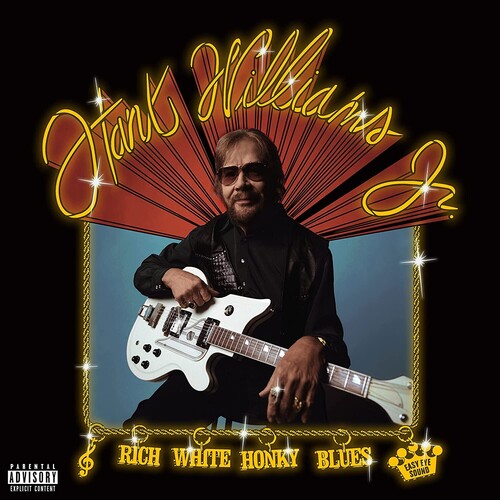 Hank Williams Jr. - Rich White Honky Blues  ( VINYL )
