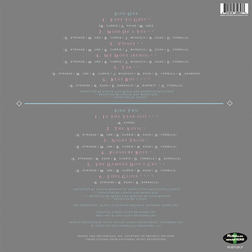 Visage - Fade To Grey: The Singles Collection ( VINYL )