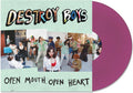 Destroy Boys: Open Mouth, Open Heart - Purple - VINYL