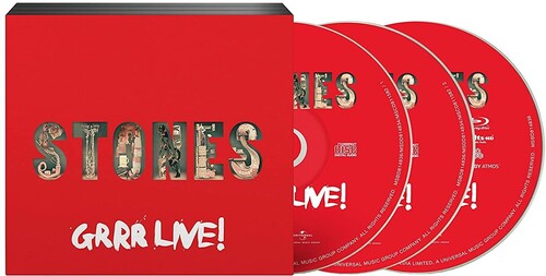 The Rolling Stones: GRRR Live!  [2 CD/Blu-ray] - CD