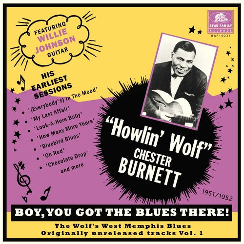 Howlin Wolf: Boy You Got The Blues There! Vol. 1: The Wolf's West Memphis Blues - Vinyl