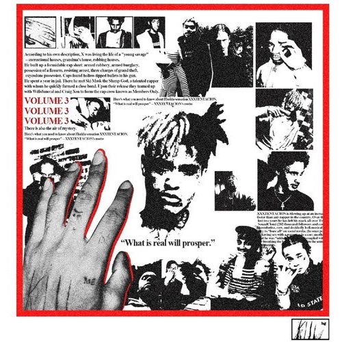 XxxTentacion - XxxTentacion Presents: Members Only Vol. 3 ( VINYL )