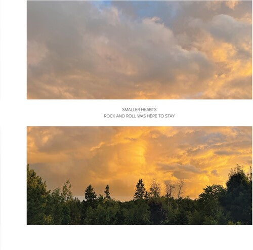 Smaller Hearts: ROCK & ROLL WAS HERE TO STAY - YELLOW/PINK HAZE - Vinyl