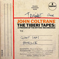 John Coltrane - The Tiberi Tapes: A Preview of the Mythic Recordings - RSD LP