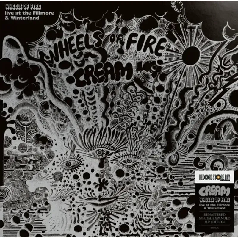 Cream - Wheels Of Fire: Live At The Fillmore Auditorium & Winterland Ballroom - RSD LP