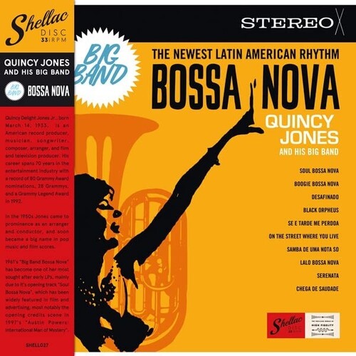 Jones, Quincy & His Big Band: Big Band Bossa Nova - VINYL