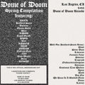 Various Artists: Dome Of Doom Spring Compilation (Various Artists) - CASSETTES